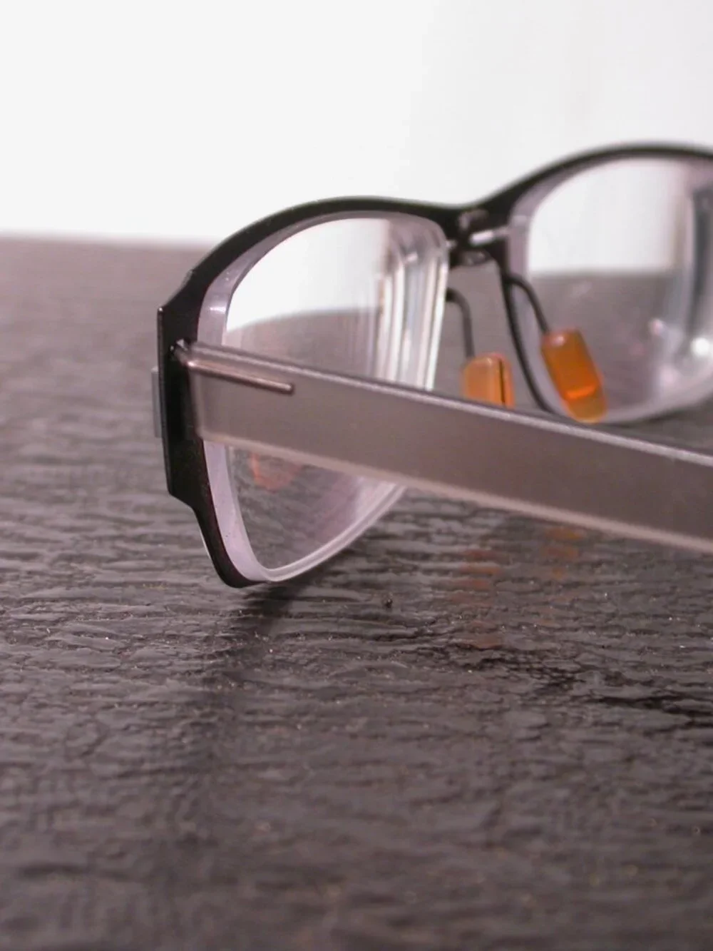 Marcus T M2 Silver Strip Titanium Modern Eyeglasses Frames Made in Germany